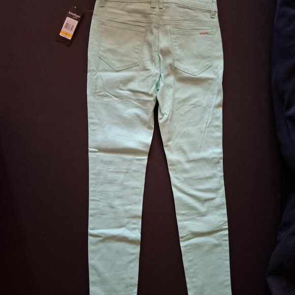NEW Bebe girls jeans light blue - size 14 - Picture 5 of 6